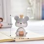 Миниатюрная фигурка "Принцесса мышка" | Интернет-магазин «Много идей»