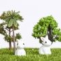 Миниатюрная фигурка "Белый кролик" | Интернет-магазин «Много идей»